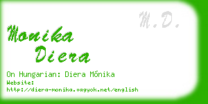 monika diera business card